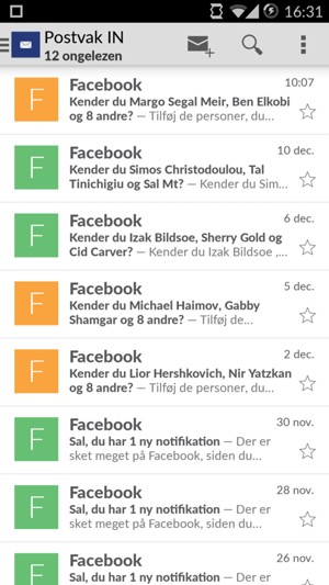 Uw Gmail/Hotmail is klaar voor gebruik
