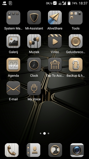 Selecteer E-mail