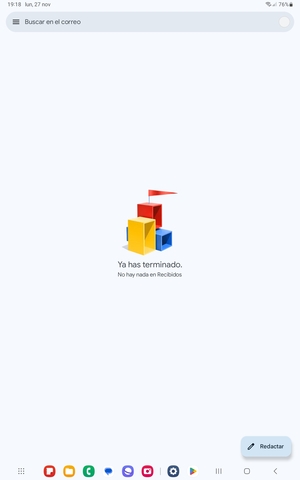 Su Gmail está listo para usar