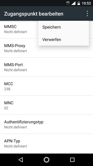 Wählen Sie Speichern