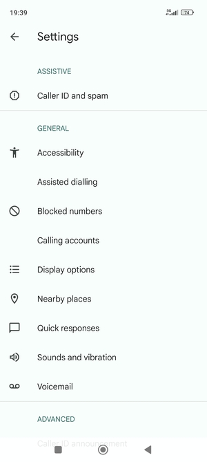 Select Voicemail