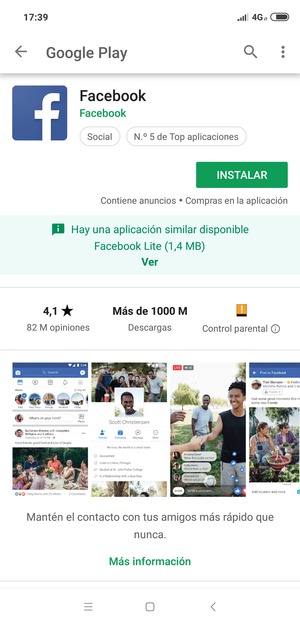 Seleccione INSTALAR