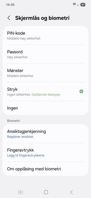 Velg Mønster