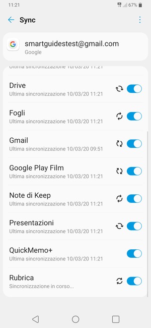 I tuoi contatti di Google verranno ora sincronizzati con il tuo telefono