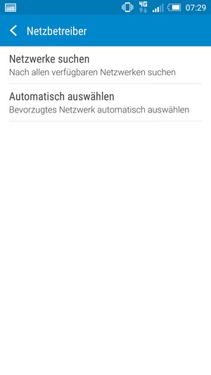 Wählen Sie Netzwerke suchen