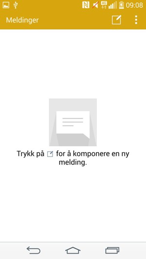 Velg menyknappen