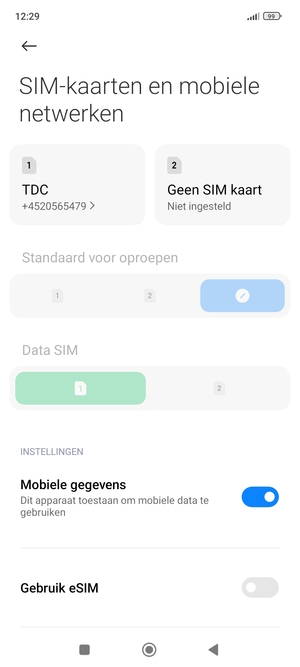 Selecteer Public