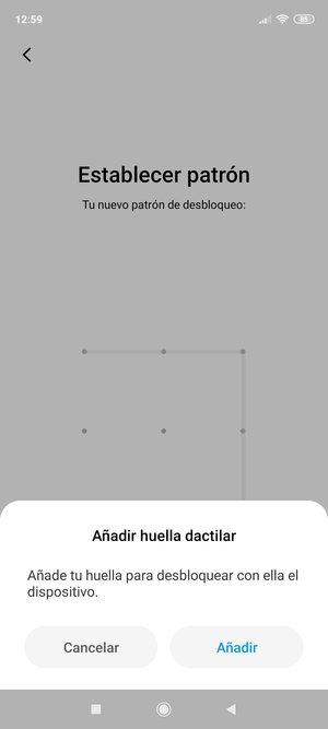 Seleccione Cancelar