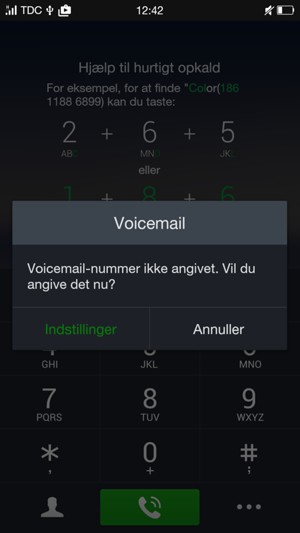 Vælg Indstillinger