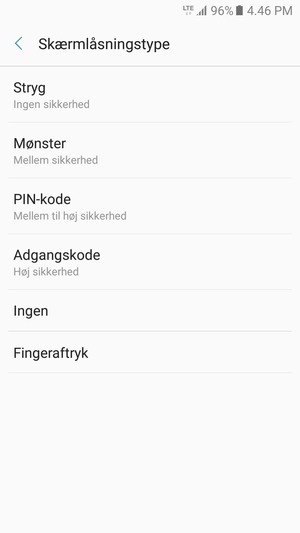 Vælg Mønster
