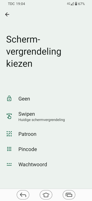 Selecteer Patroon