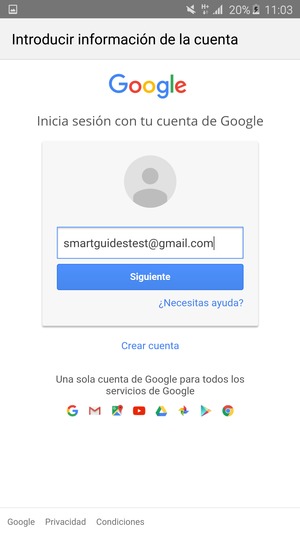 Seleccione Siguiente