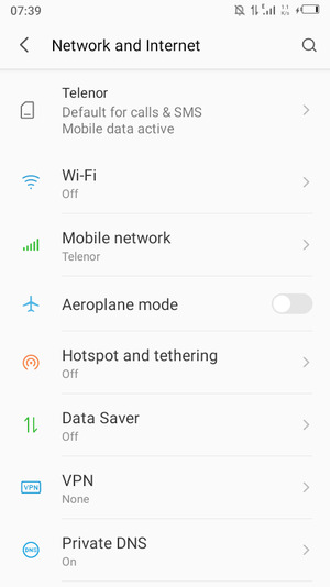 Select Mobile network