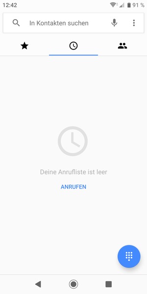 Wählen Sie Tastenfeld