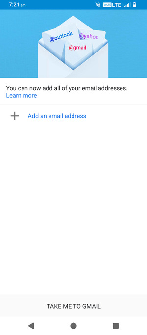 Select Add an email address