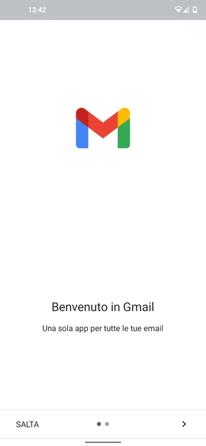 Seleziona AVANTI