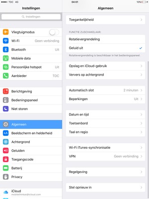Selecteer Algemeen