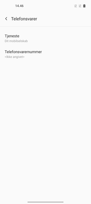 Vælg Telefonsvarernummer