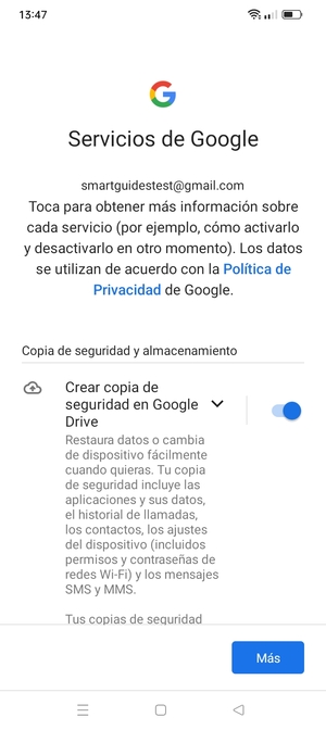Seleccione Más
