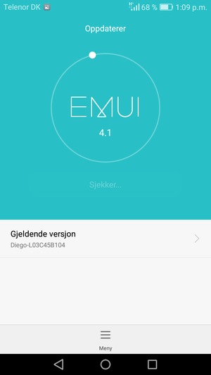 Vent til søket er ferdig