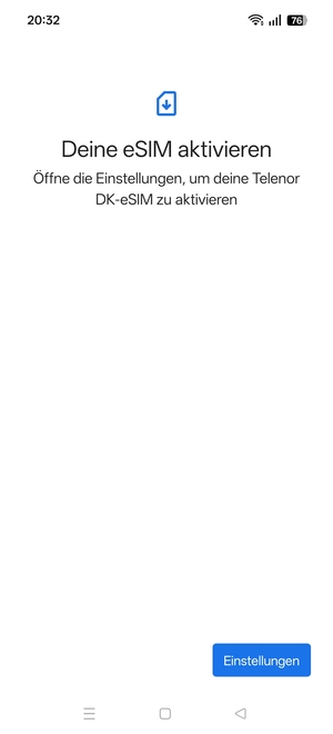 Wählen Sie Einstellungen