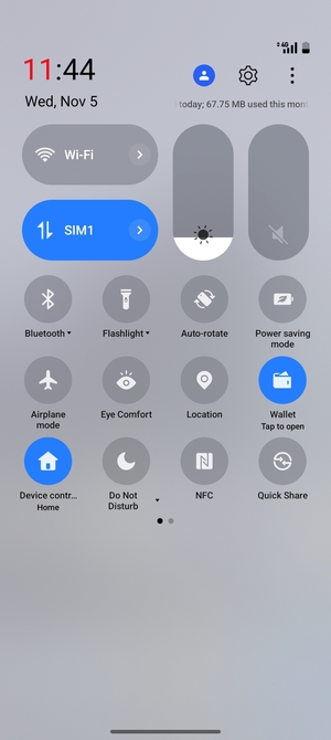 Turn Power saving mode on