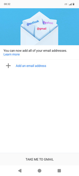 Select Add an email address