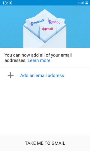 Select Add an email address
