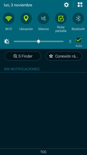 Seleccione Silencio para volver al modo de sonido