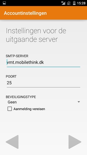 Haal het vinkje uit het Aanmelding vereisen selectievakje en selecteer Volgende