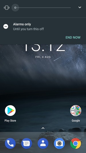 Press once more for silent mode