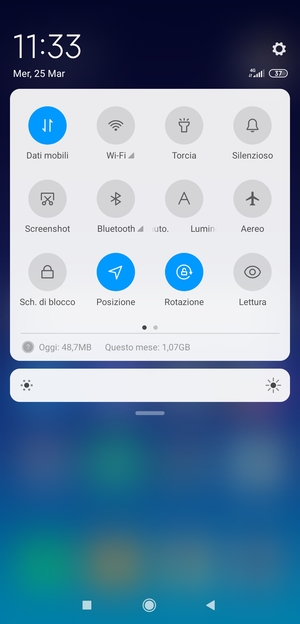 Disattiva Posizione
