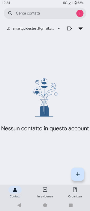 Seleziona Organizza