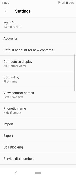 Scroll to and select Import