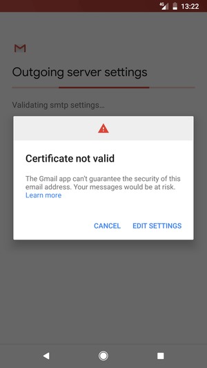 Select EDIT SETTINGS