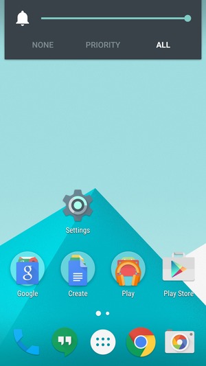 Adjust sound to the required level