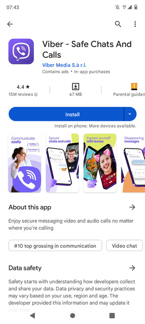 Select Install