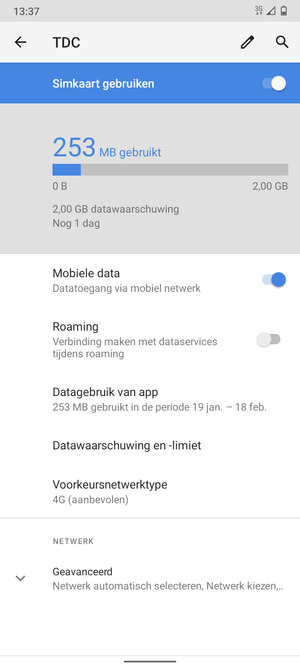 Selecteer Geavanceerd
