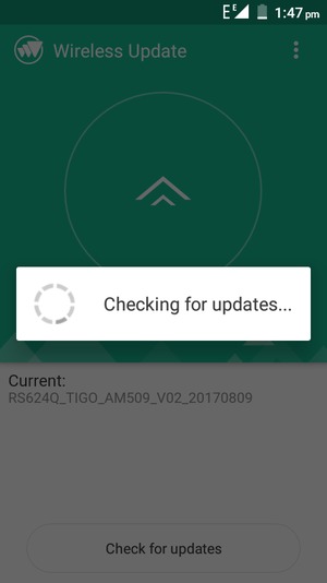 Wait for the search to finish