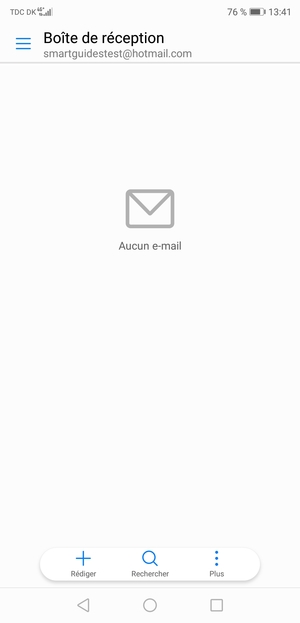 Votre messagerie Hotmail est prête à l'emploi