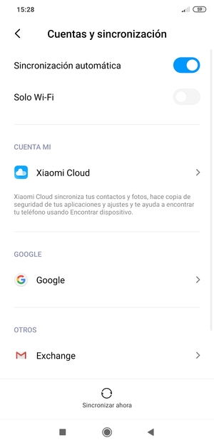 Seleccione Google