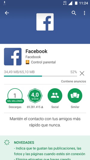 Espere a que el proceso de instalación finalice