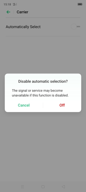 Select Off