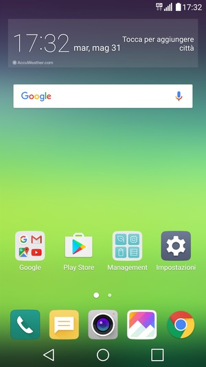 Seleziona Impostazioni