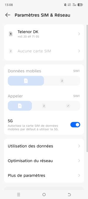 Sélectionnez Public