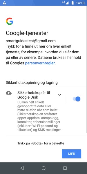 Velg MER