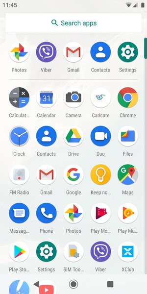 Select Settings