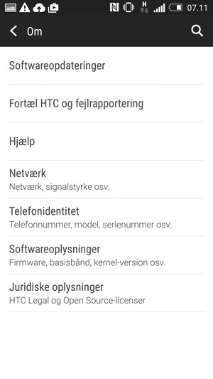 Vælg Softwareopdateringer