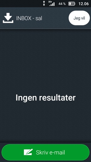 Din konto er klar til brug