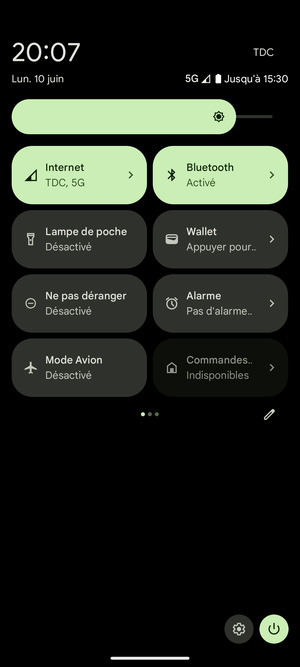 Sélectionnez Bluetooth